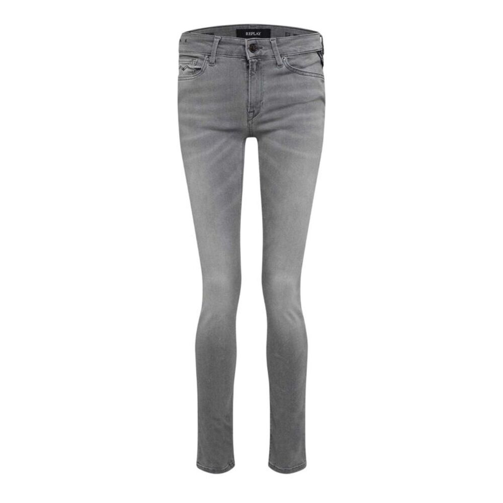 Replay Womens/Ladies New Luz Plain Skinny Jeans / Gray
